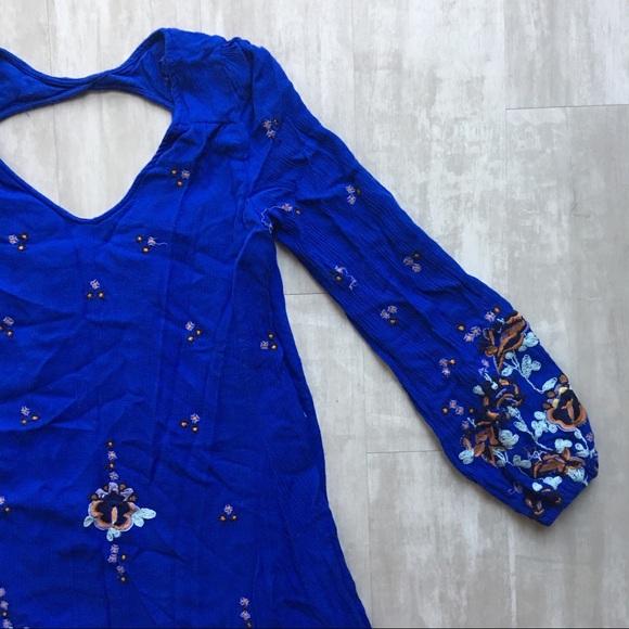 FP Embroidered Mini Dress - Picture 3 of 8